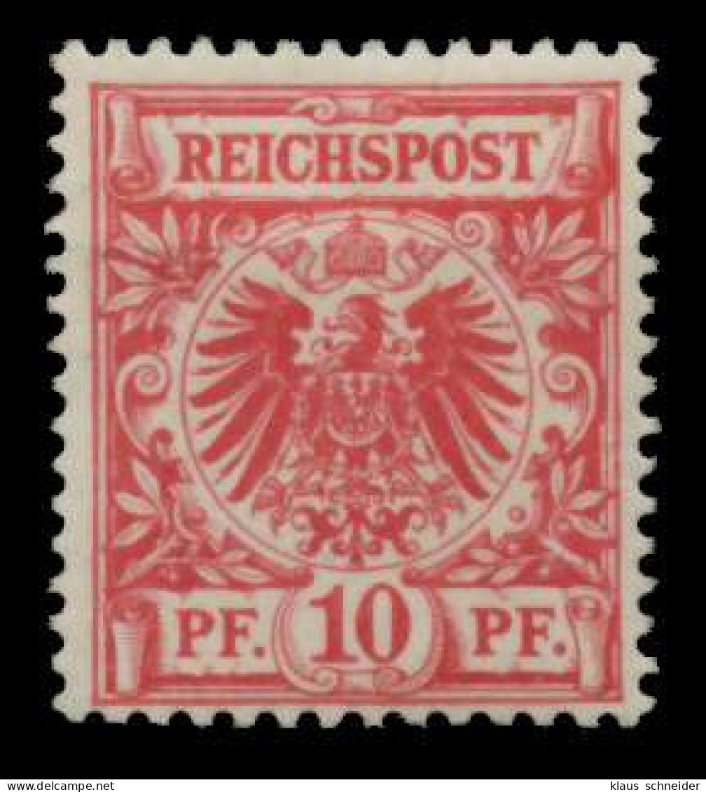 D-REICH KRONE ADLER Nr 47b Postfrisch Gepr. X726F62 - Unused Stamps