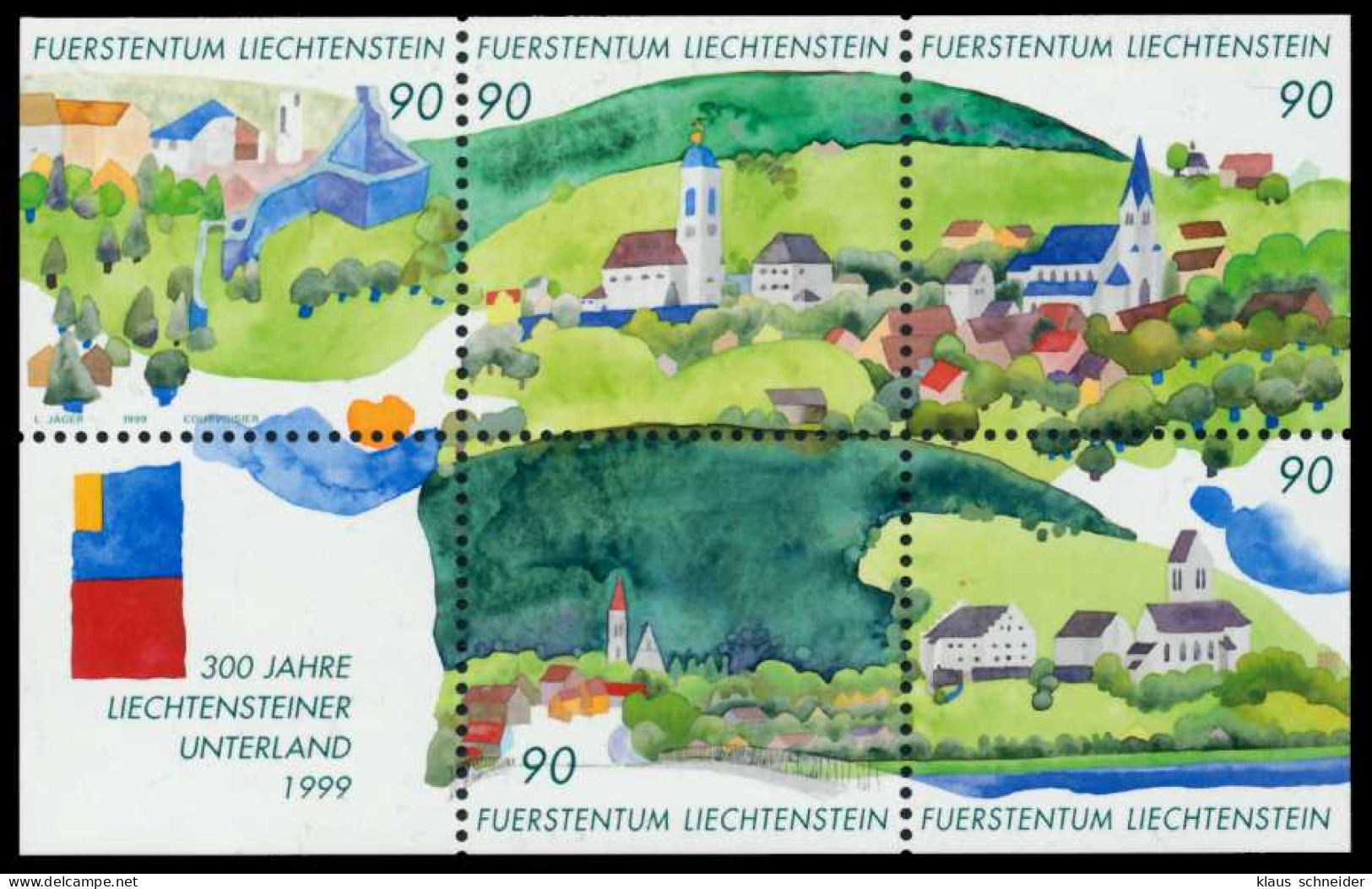 LIECHTENSTEIN BLOCK KLEINBOGEN Block 16 Postfrisch S27A8CE - Blocks & Kleinbögen