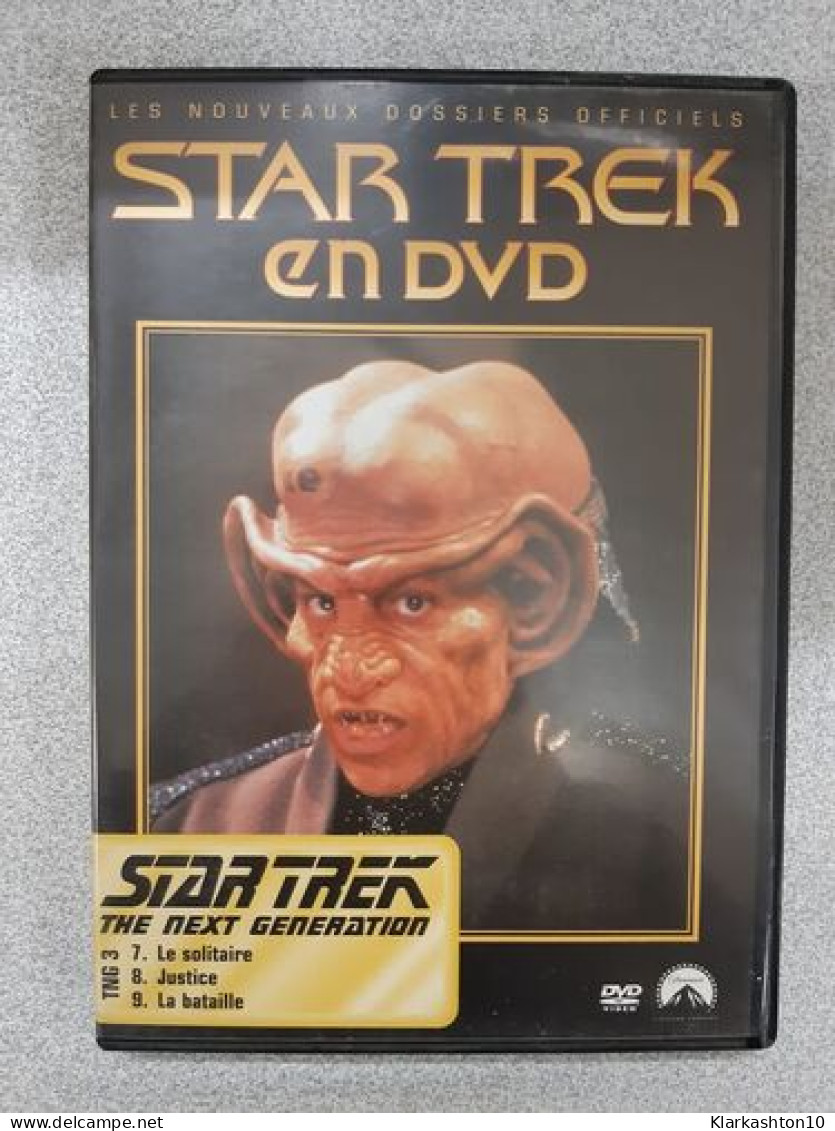 DVD Série - Star Trek Next Generation - 3 épisodes - Other & Unclassified