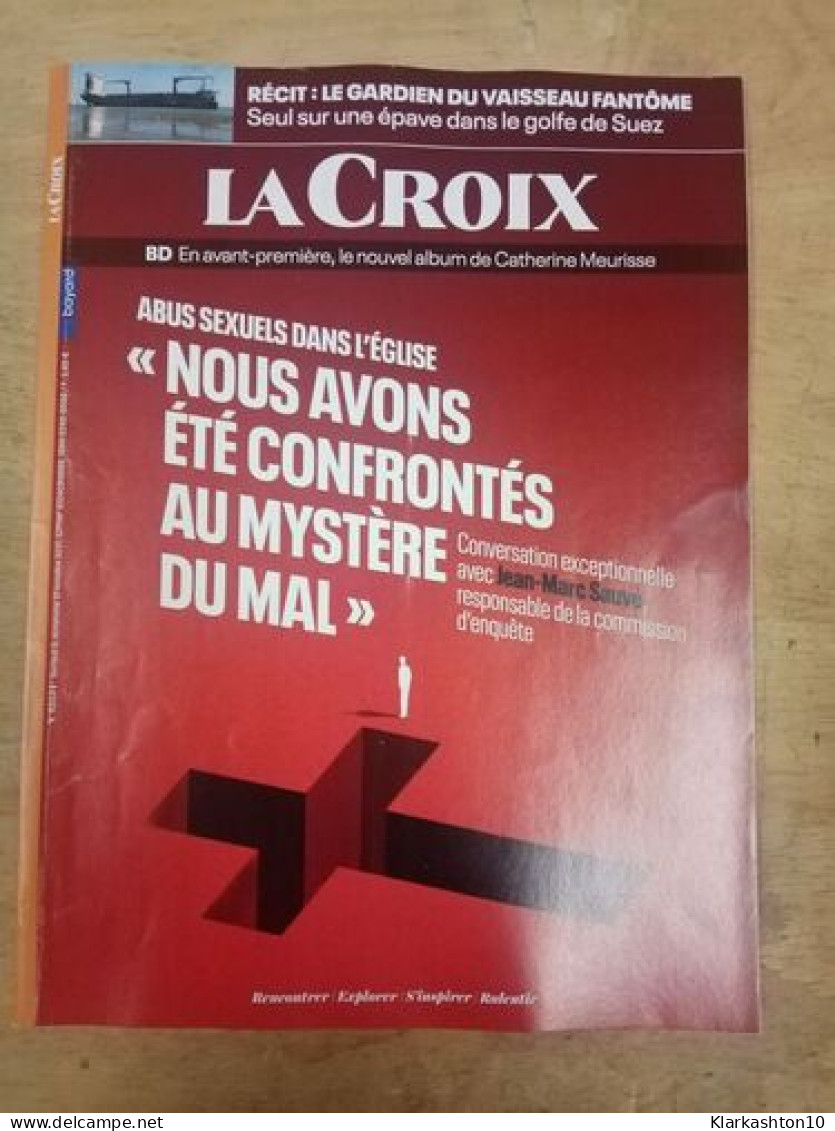 La Croix Nº 42134 / Octobre 2021 - Non Classificati