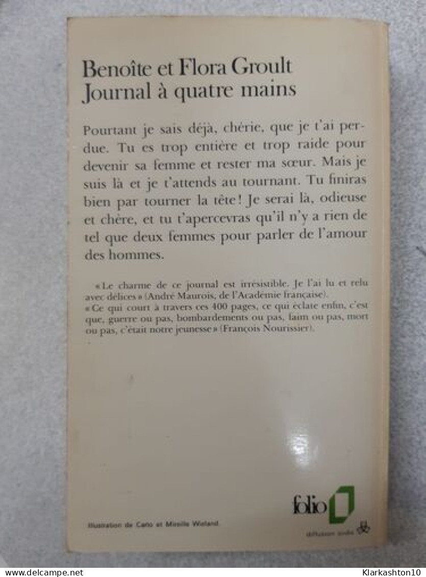 Journal à Quatre Mains - Altri & Non Classificati