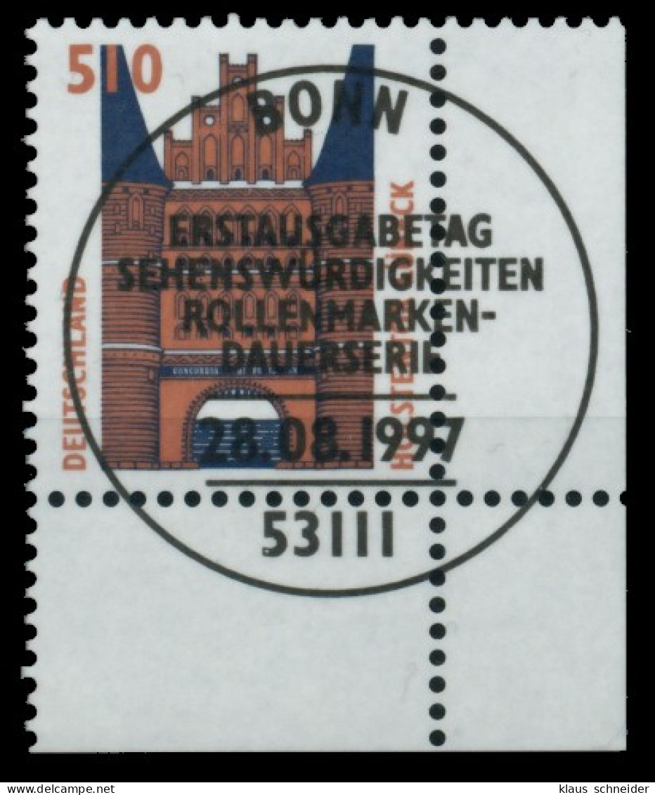 BRD DS SEHENSW Nr 1938 Zentrisch Gestempelt ECKE-URE X752956 - Used Stamps