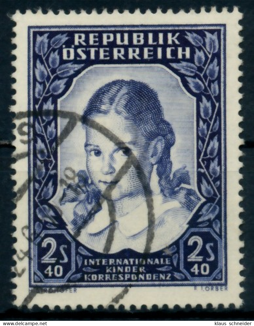 ÖSTERREICH 1952 Nr 976 Gestempelt X7599AE - Usados