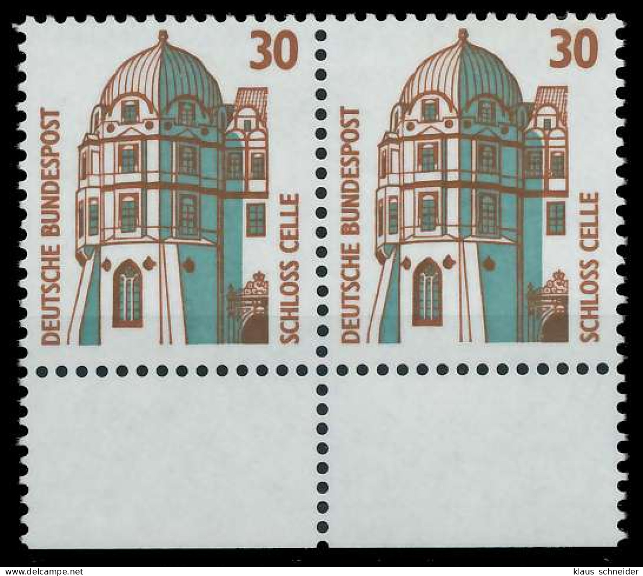 BRD DS SEHENSW Nr 1339 Postfrisch WAAGR PAAR URA X7D0216 - Unused Stamps