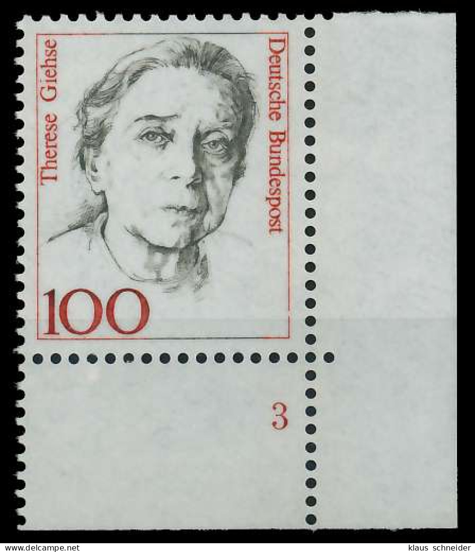 BRD DS FRAUEN Nr 1390 Postfrisch FORMNUMMER 3 X7D4CA2 - Unused Stamps