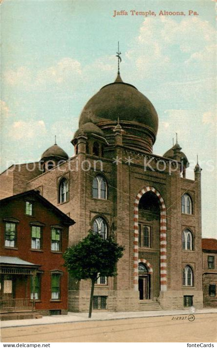 13307966 Altoona Pennsylvania Jaffa Temple Altoona Pennsylvania - Autres & Non Classés