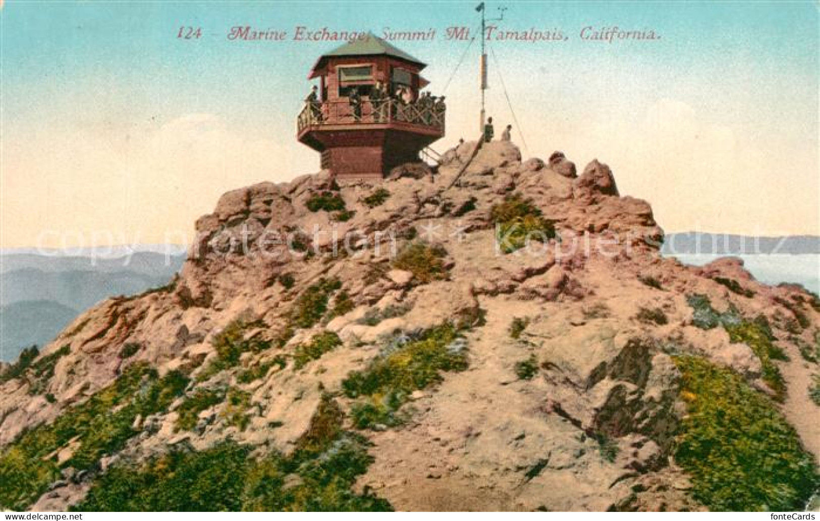 13307963 California_US-State Marine Exchange Summit Mt Tamalpais - Sonstige & Ohne Zuordnung