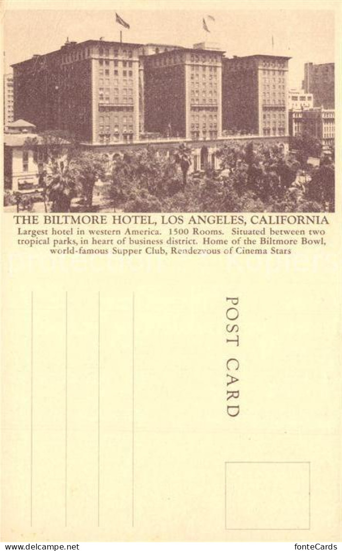 13307956 Los_Angeles_California The Biltmore Hotel - Sonstige & Ohne Zuordnung
