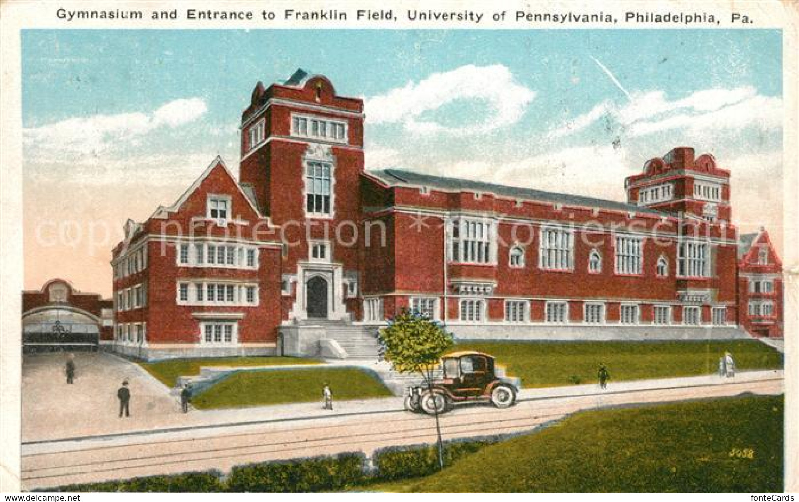 13307941 Philadelphia Pennsylvania Gymnasium And Entrance To Franklin Field Univ - Sonstige & Ohne Zuordnung