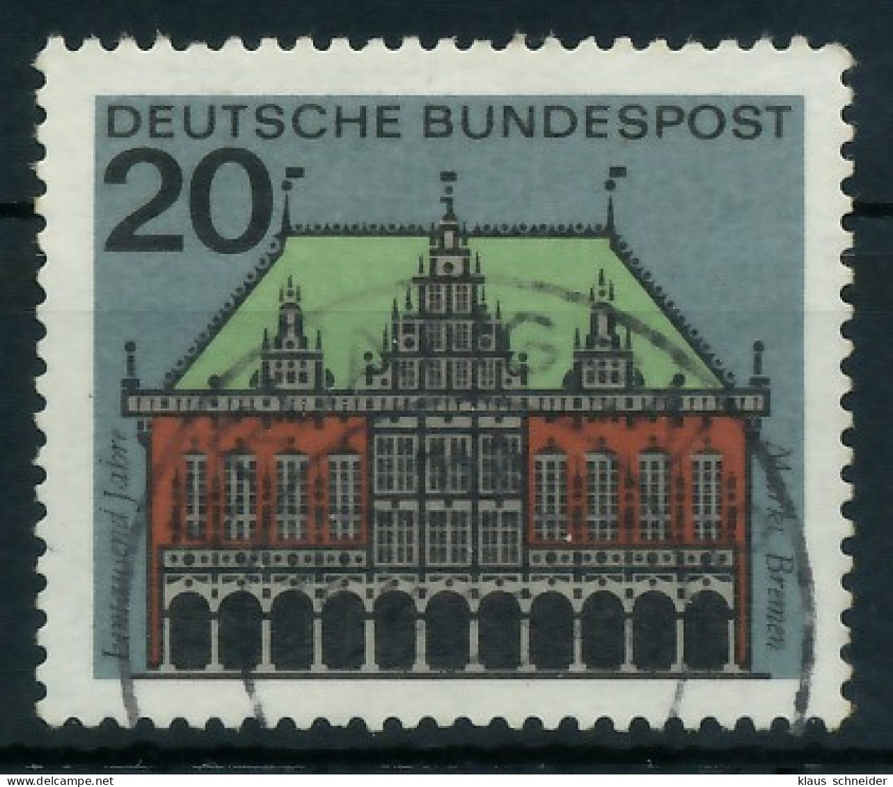 BRD 1964 Nr 425 Gestempelt X7F7CAA - Used Stamps