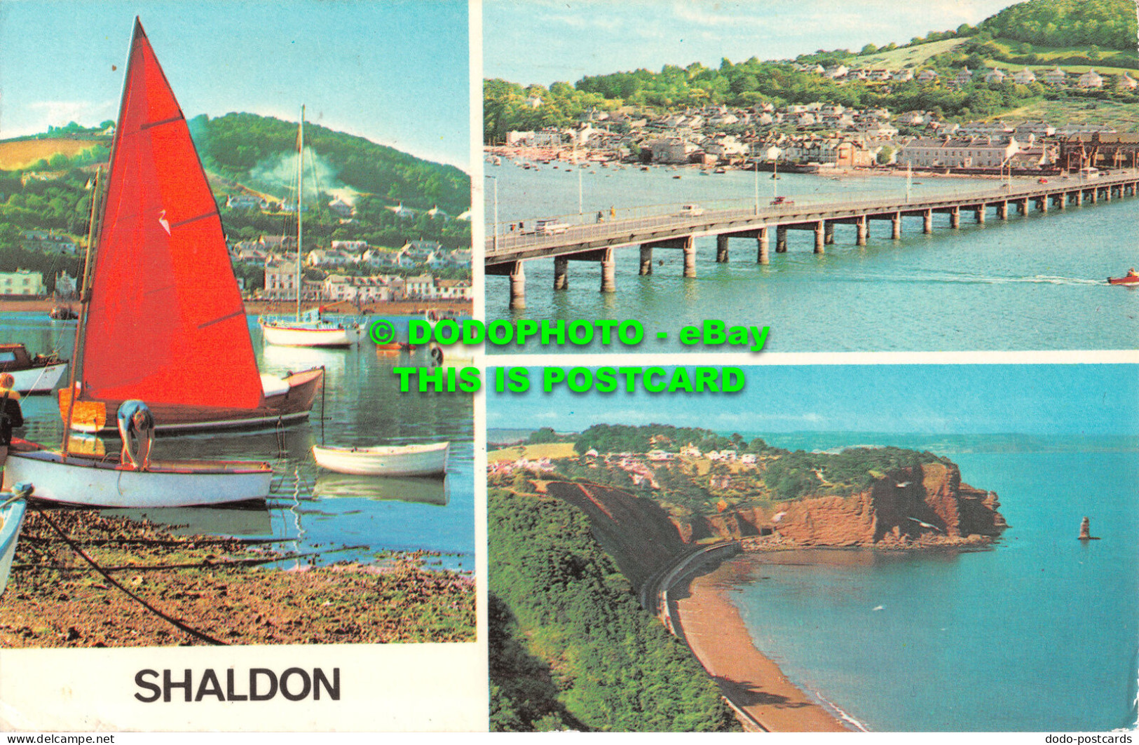 R522135 Shaldon. The Harbour. Shaldon Bridge. Photo Precision Limited. Colourmas - Monde