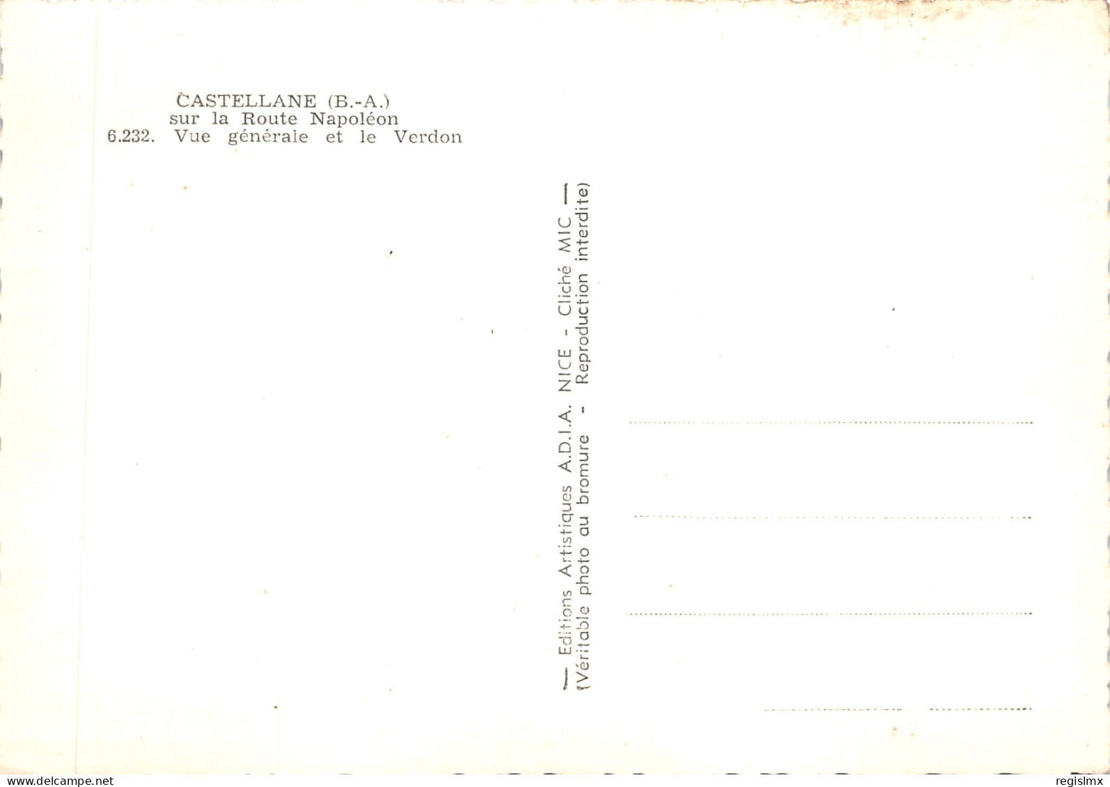 04-CASTELLANE-N°524-C/0021 - Castellane