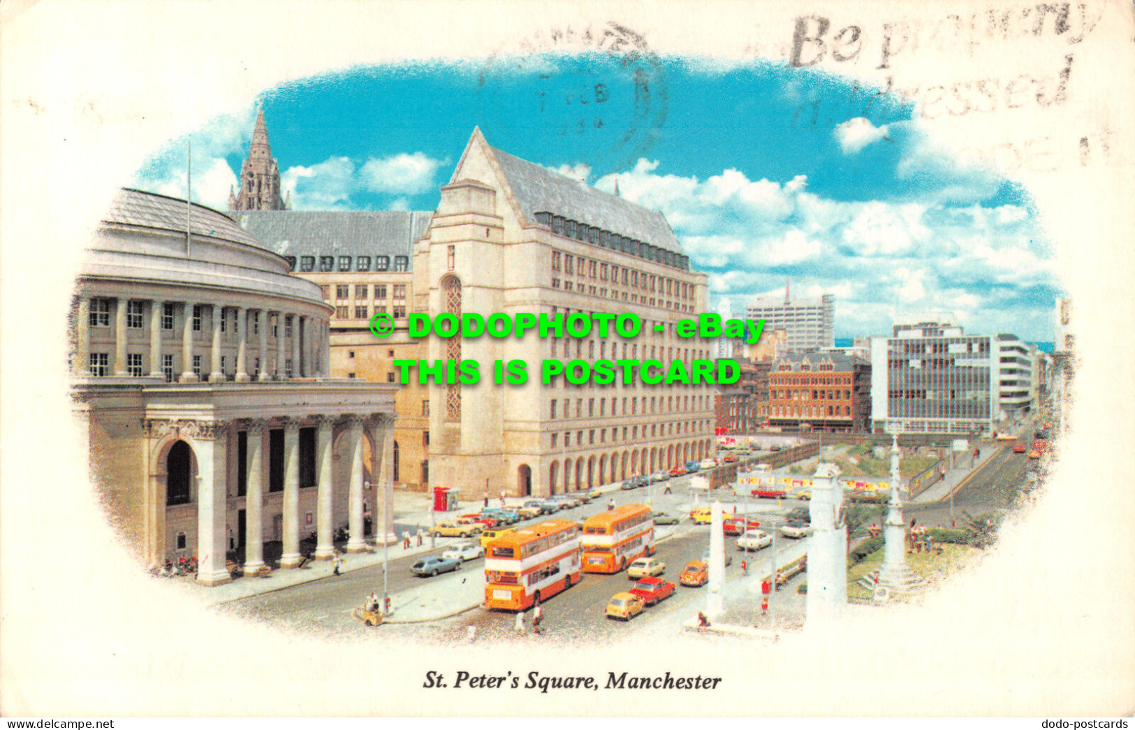 R522336 Manchester. St. Peter Square. Photo Precision Limited. Colourmaster Inte - Monde