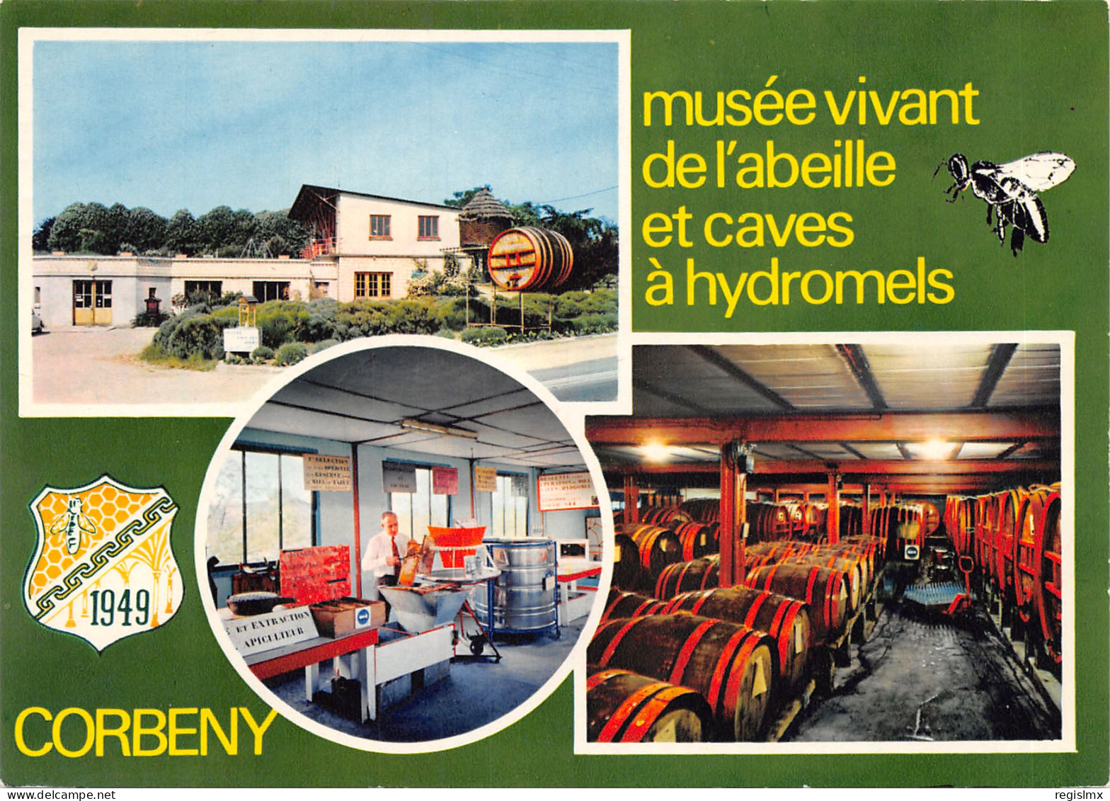02-CORBENY-MUSEE VIVANT DE L ABEILLE-N°524-B/0161 - Otros & Sin Clasificación