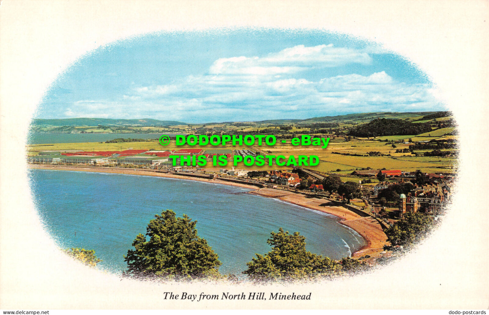 R522337 Minehead. The Bay From North Hill. Photo Precision Limited. Colourmaster - Monde