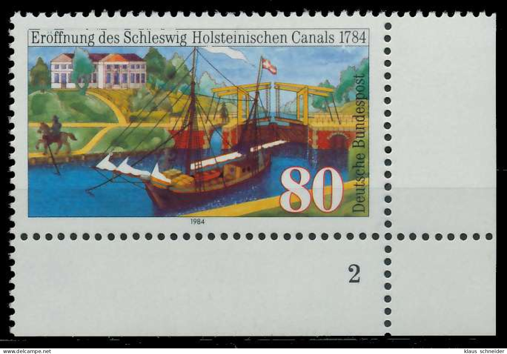 BRD 1984 Nr 1223 Postfrisch FORMNUMMER 2 X823AC6 - Unused Stamps