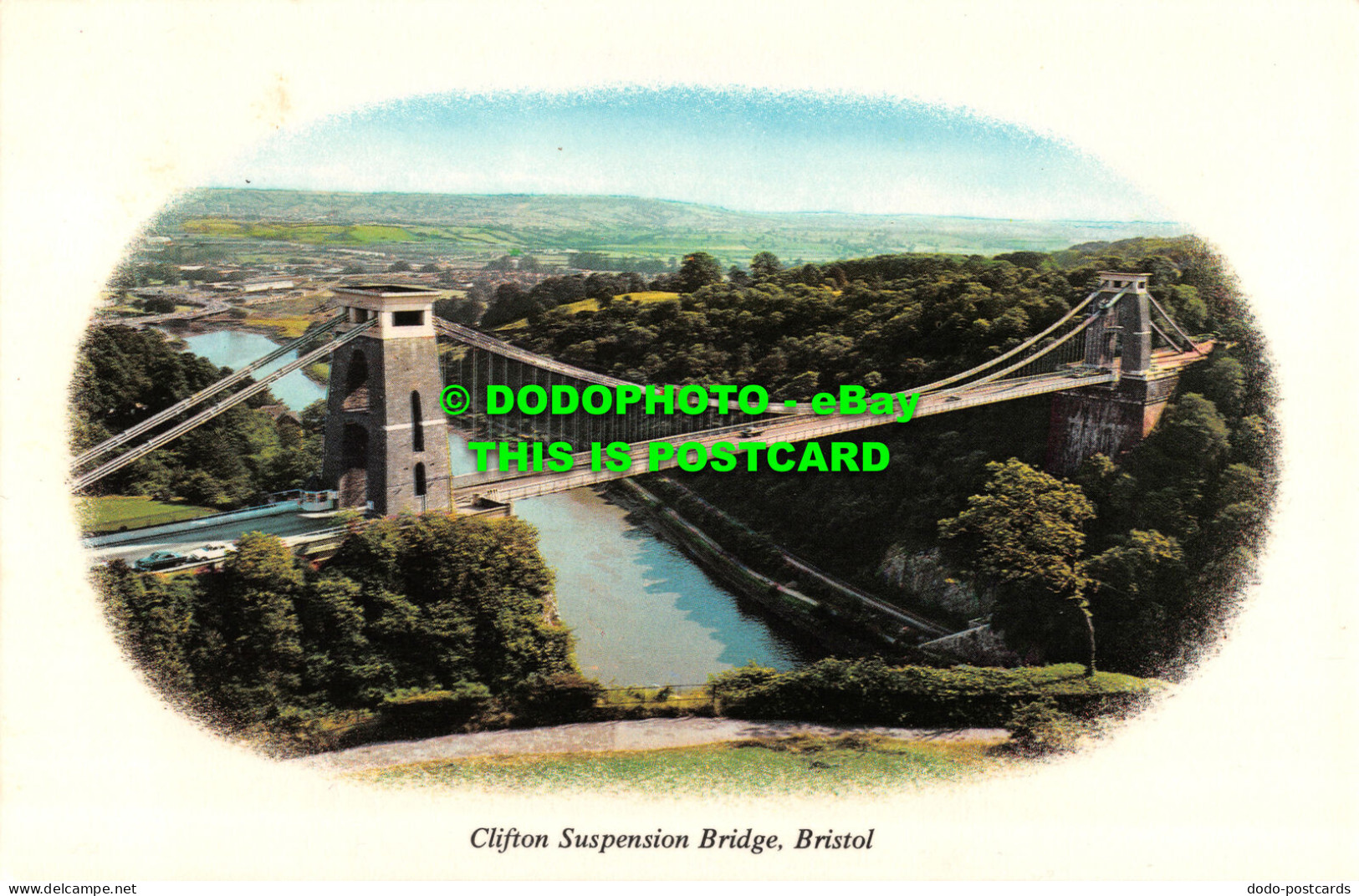 R522347 Bristol. Clifton Suspension Bridge. Photo Precision Limited. Colourmaste - Monde