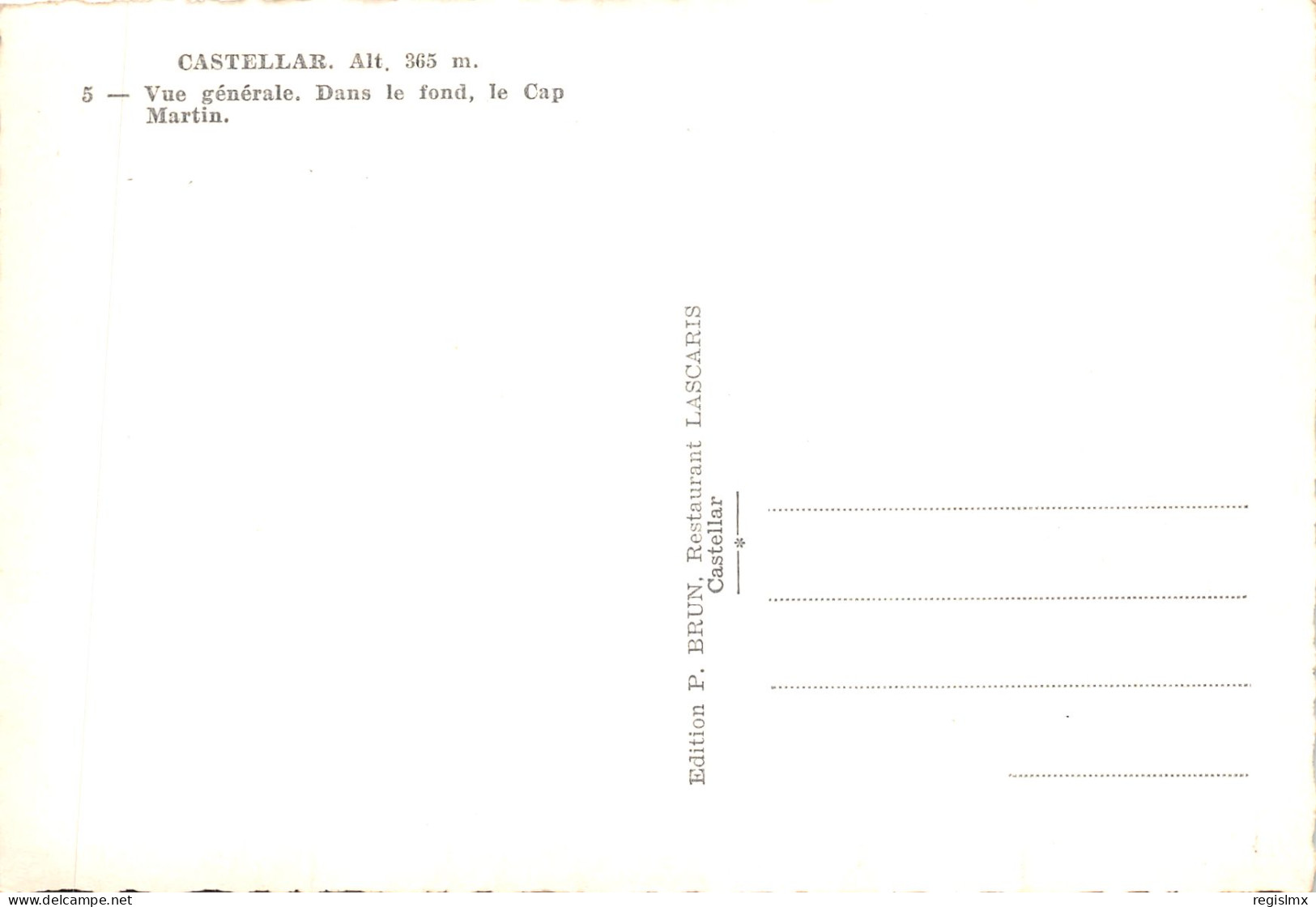 06-CASTELLAR-N°525-A/0283 - Other & Unclassified