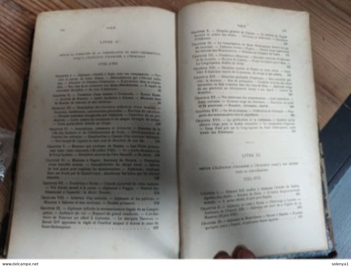 Livre Ancien Histoire De Saint Alphonse De Liguori - Otros & Sin Clasificación