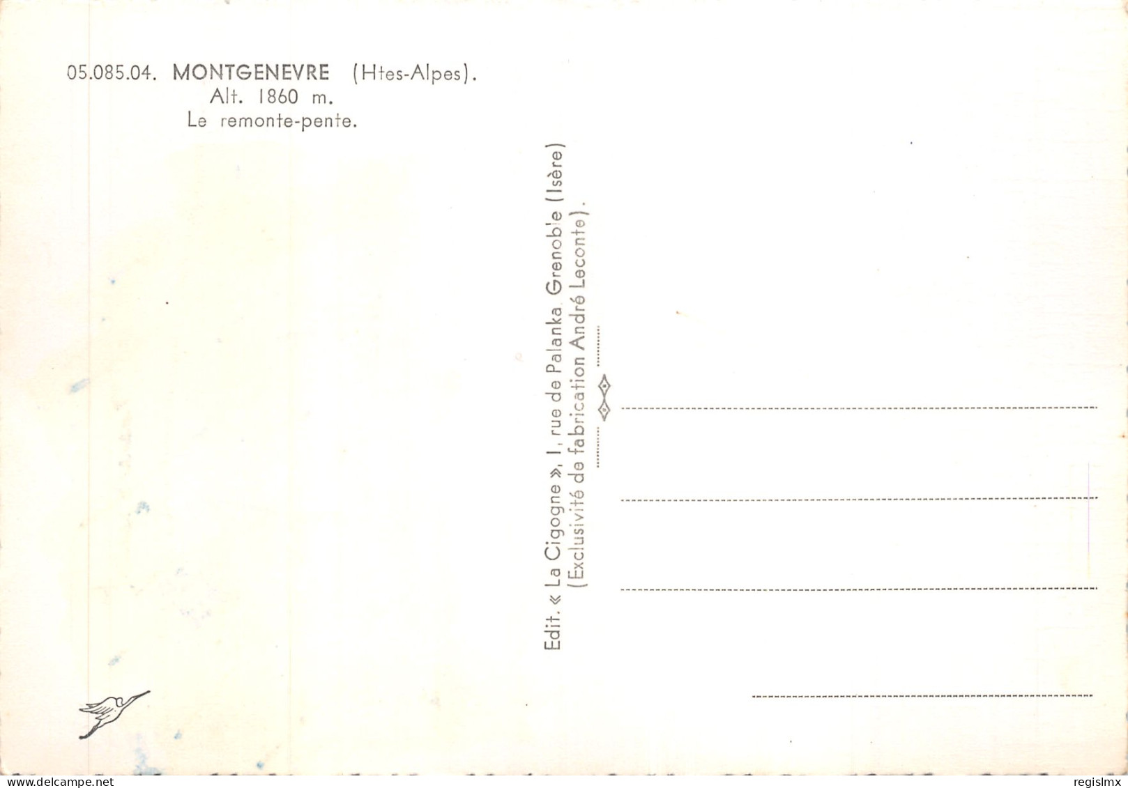 05-MONTGENEVRE-N°524-D/0003 - Otros & Sin Clasificación