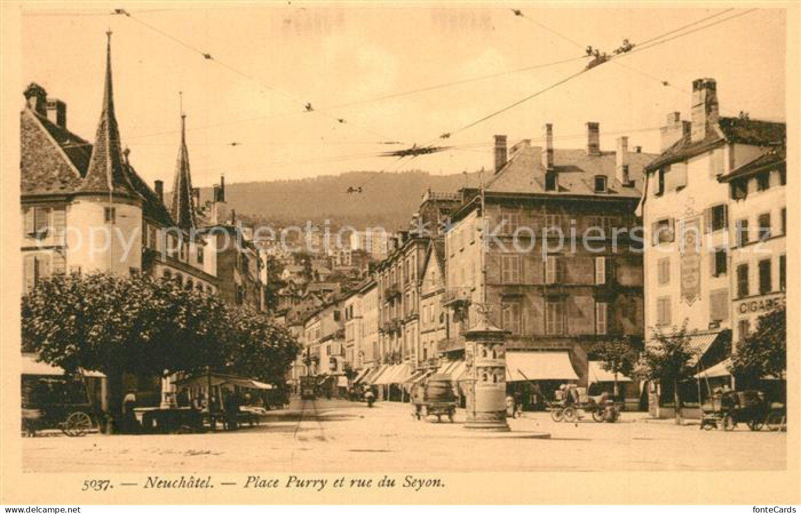 13307463 Neuchatel NE Place Purry Et Rue Du Seyon Neuchatel NE - Autres & Non Classés