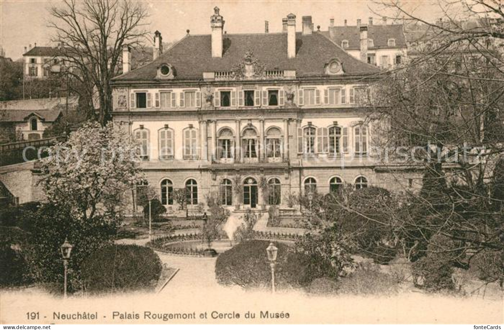 13307462 Neuchatel NE Palais Rougemont Et Cercle Du Musee Neuchatel NE - Other & Unclassified