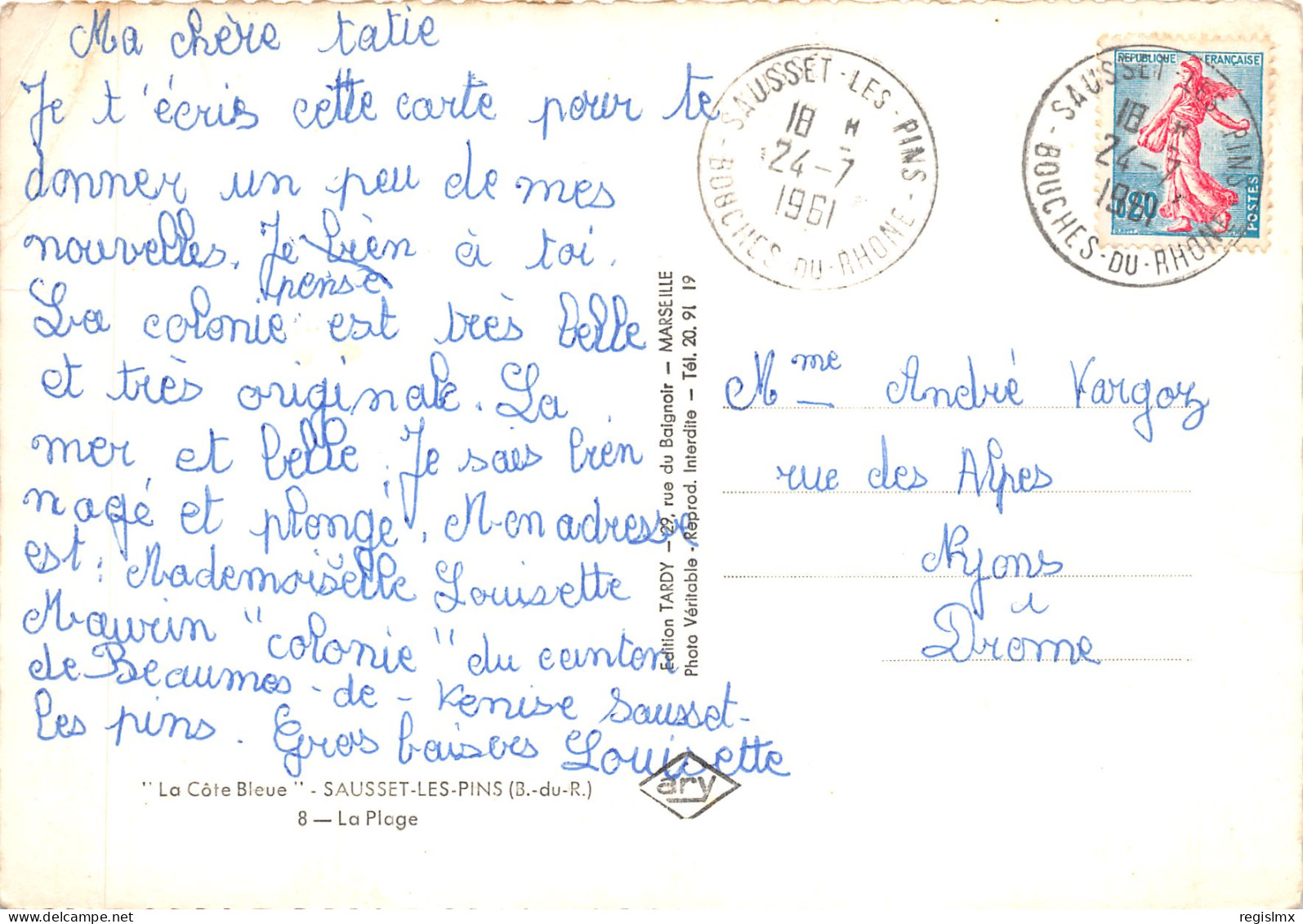 13-SAUSSET LES PINS-N°526-A/0013 - Other & Unclassified