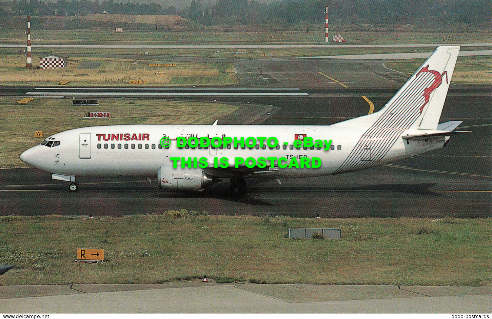 R522357 Boeing 737 349. C. N. 24141. TS IED Of Tunis Air. Sirivatana Interprint. - Monde
