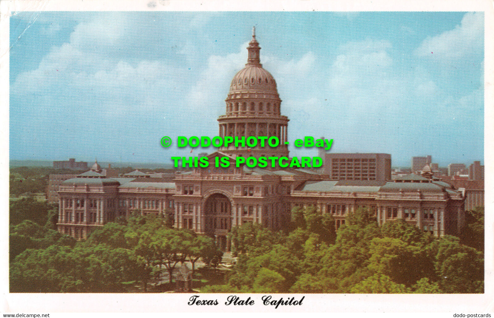 R522160 Texas State Capitol. Austin News Agency. Curteichcolor. 1981 - Monde