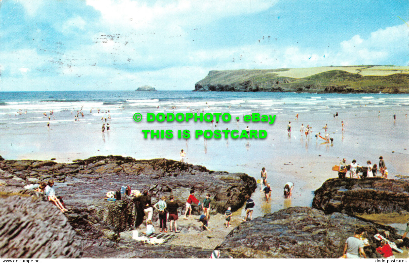 R522363 Polzeath. The Sands. Postcard. 1970 - Monde