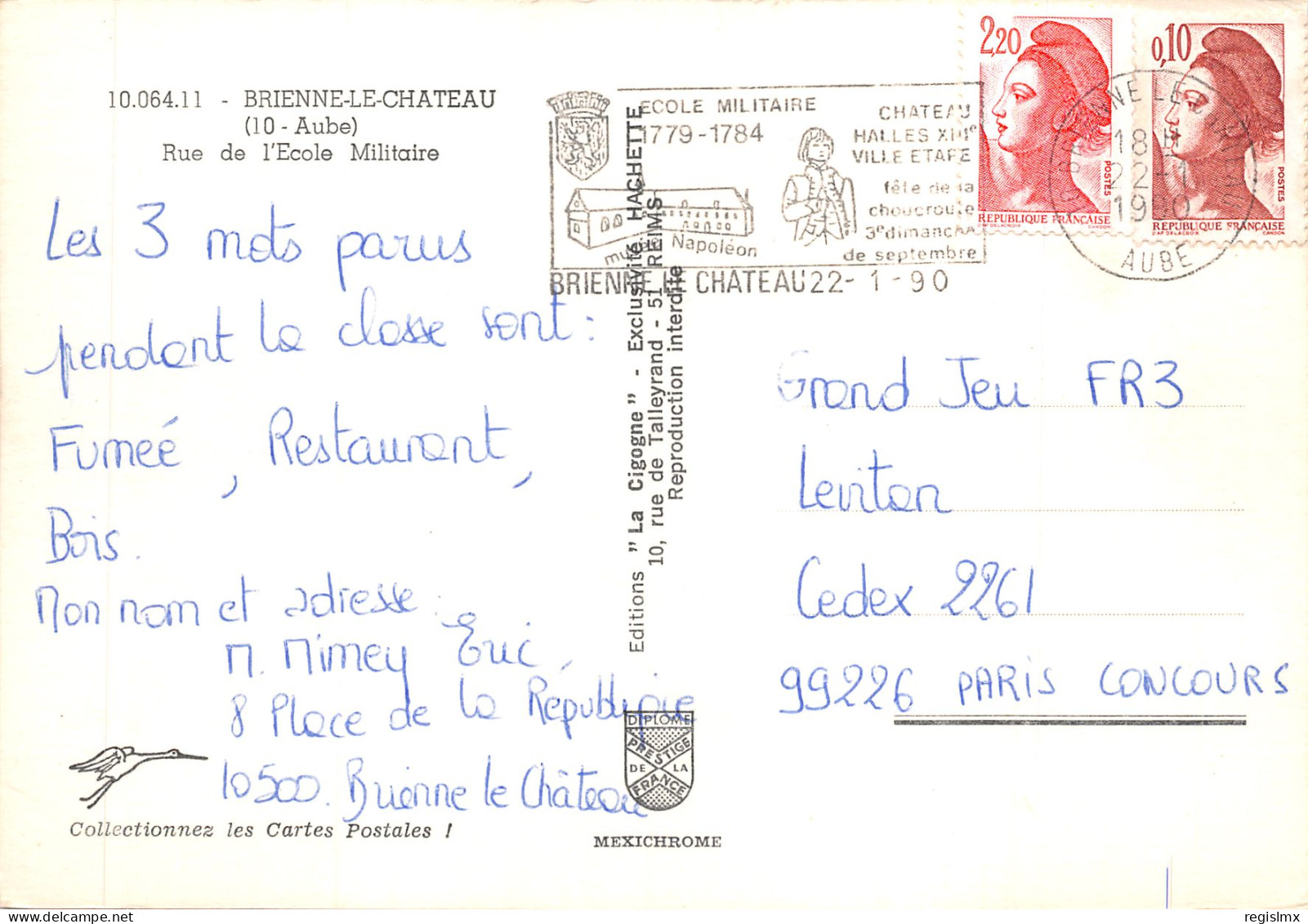 10-BRIENNE LE CHATEAU-N°525-C/0089 - Other & Unclassified
