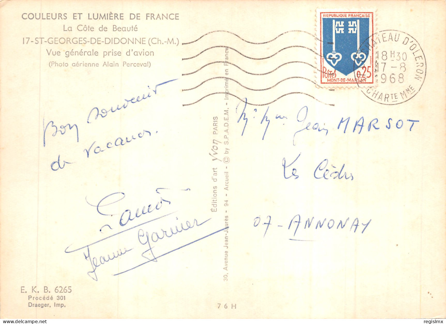 17-SAINT GEORGES DE DIDONNE-N°526-C/0277 - Saint-Georges-de-Didonne