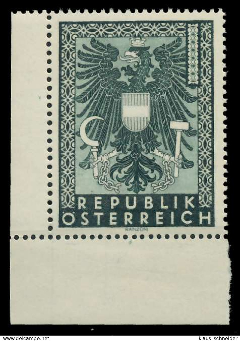 ÖSTERREICH 1945 Nr 716 Postfrisch ECKE-ULI X8A1A62 - Ongebruikt