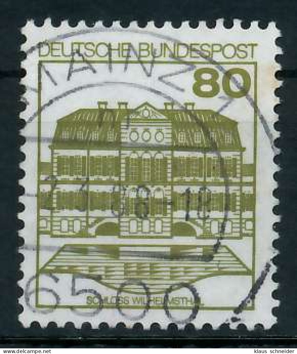 BRD DS BURGEN U. SCHLÖSSER Nr 1140AII Zentrisch Gestempelt X92707E - Used Stamps