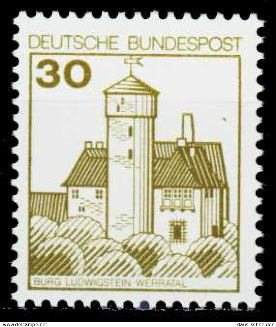 BRD DS BURGEN U. SCHLÖSSER Nr 914AI Postfrisch S98875A - Unused Stamps