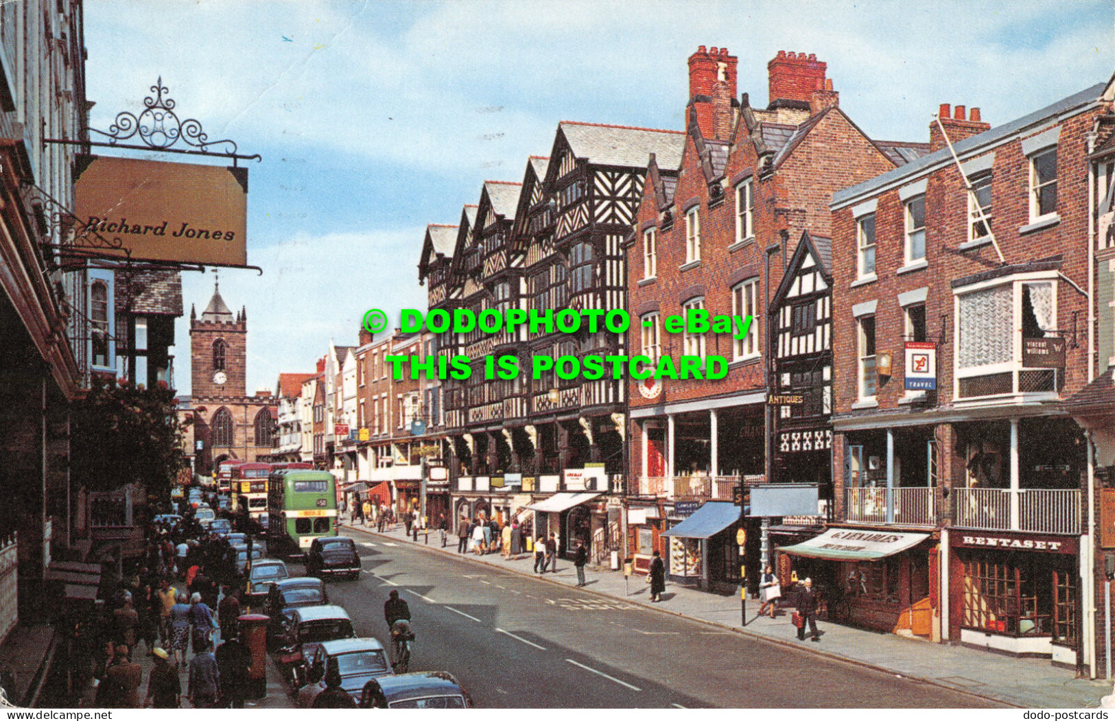 R522176 Chester. Bridge Street. Postcard. 1966 - Welt