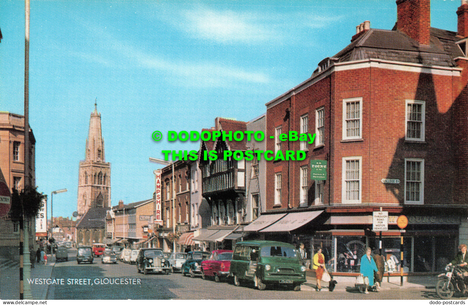 R522177 Gloucester. Westgate Street. J. Salmon. Cameracolour - Monde