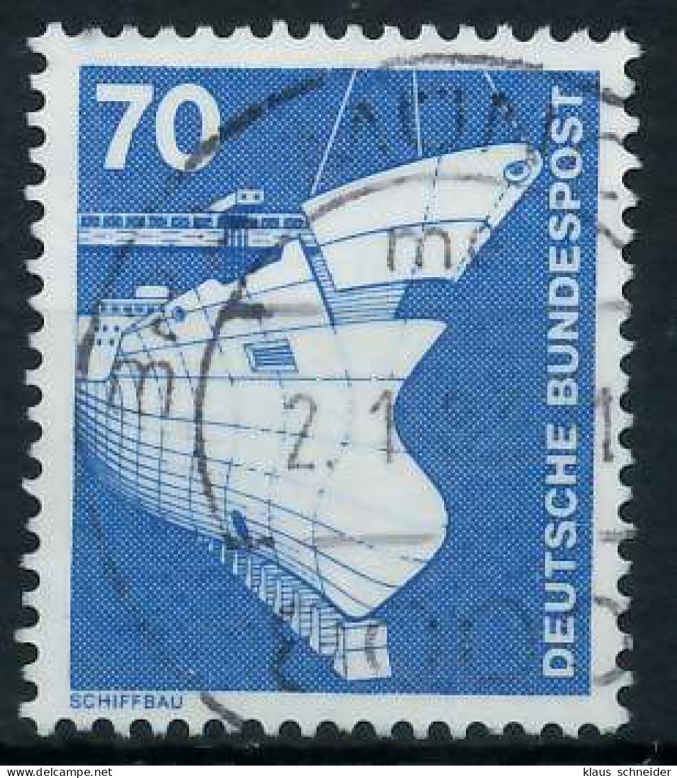 BRD DS INDUSTRIE U. TECHNIK Nr 852 Gestempelt X92BD66 - Used Stamps