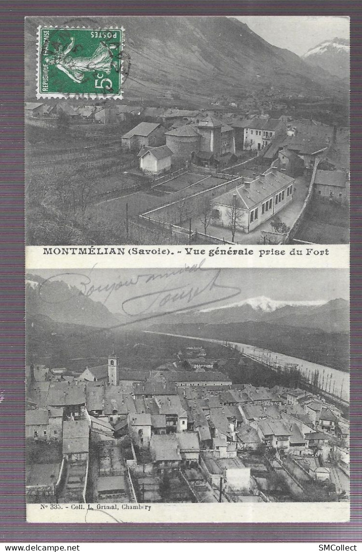 Montmélian, Vue Générale Prise Du Fort (A17p12) - Montmelian