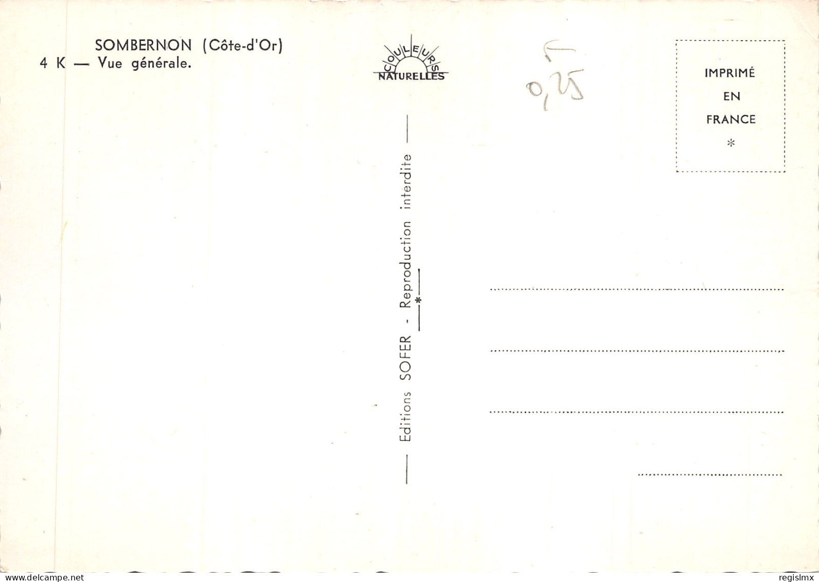 21-SOMBERNON-N°527-B/0001 - Other & Unclassified