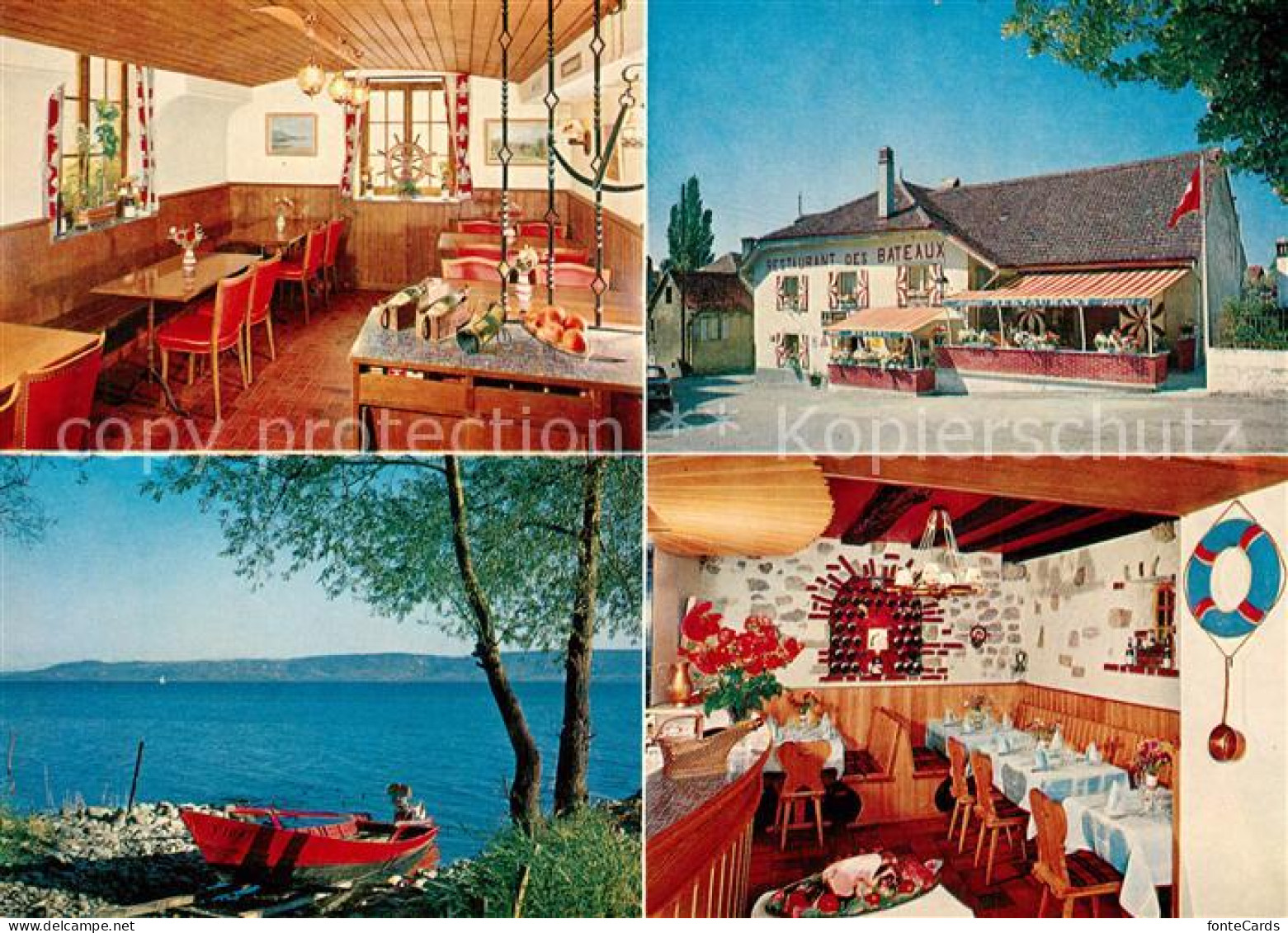 13306434 Neuchatel NE Hotel Restaurant Des Bateaux Lac De Neuchatel Neuchatel NE - Other & Unclassified