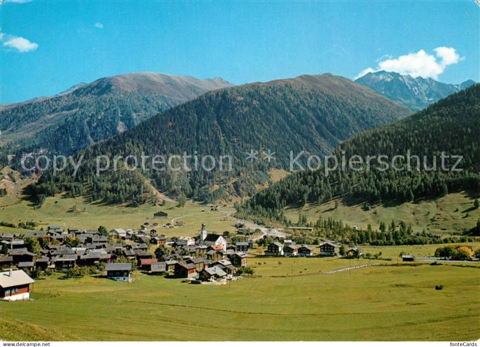 13306292 Reckingen Goms Panorama Binnenhorn Reckingen Goms - Sonstige & Ohne Zuordnung