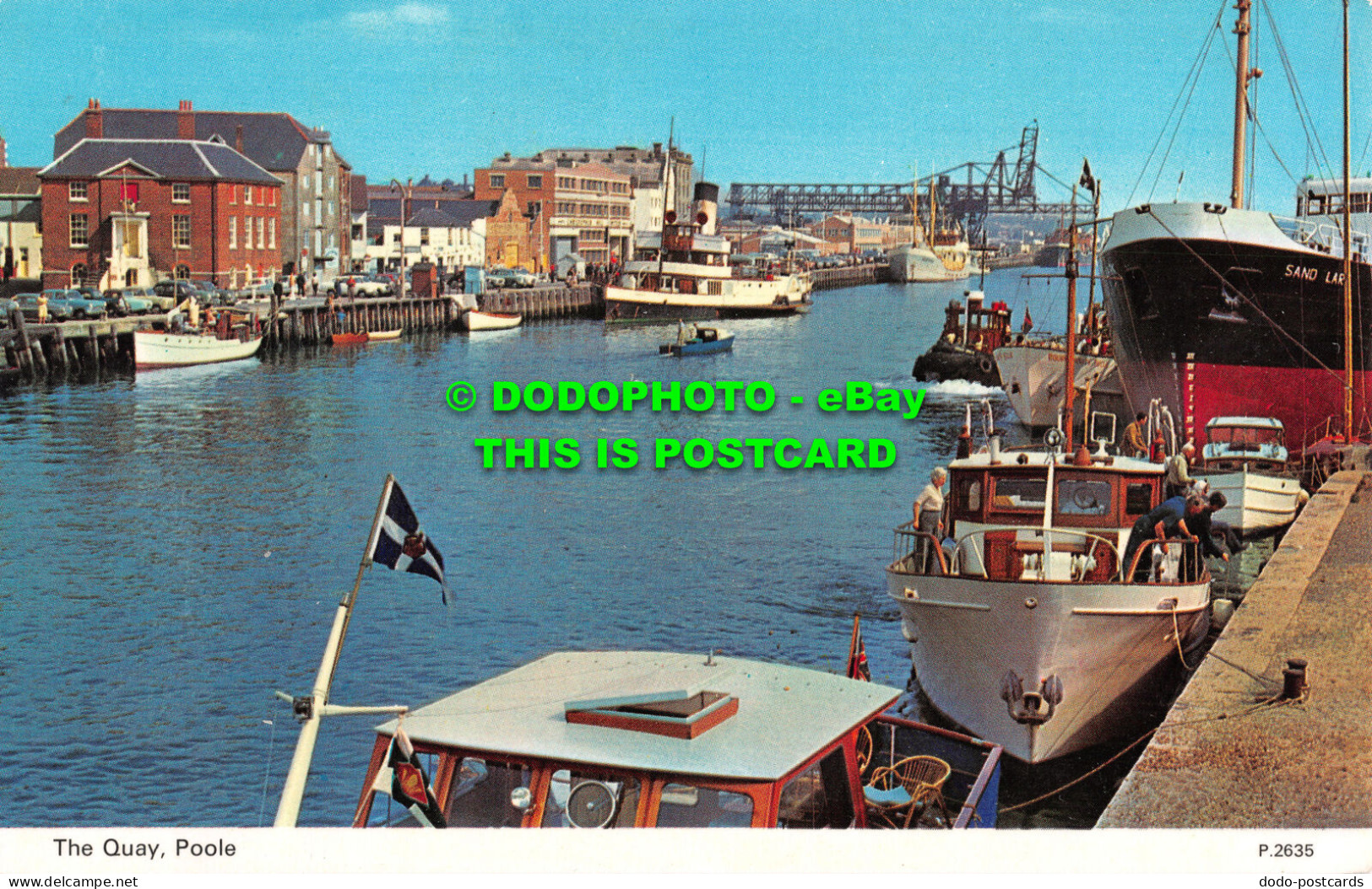 R522188 Poole. The Quay. E. T. W. Dennis. Photocolour - Welt