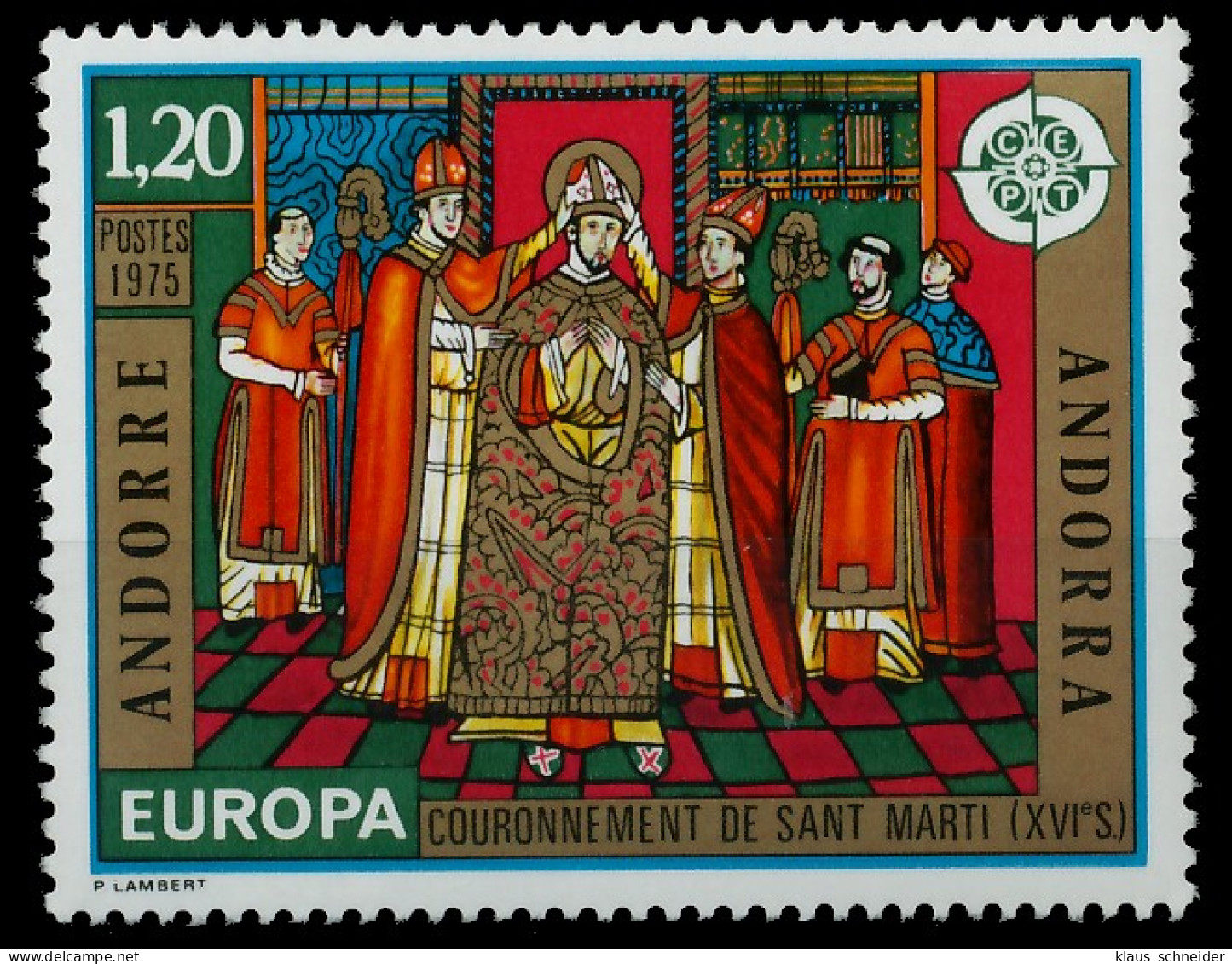 ANDORRA (FRANZ. POST) 1975 Nr 265 Postfrisch S7C9A7E - Unused Stamps