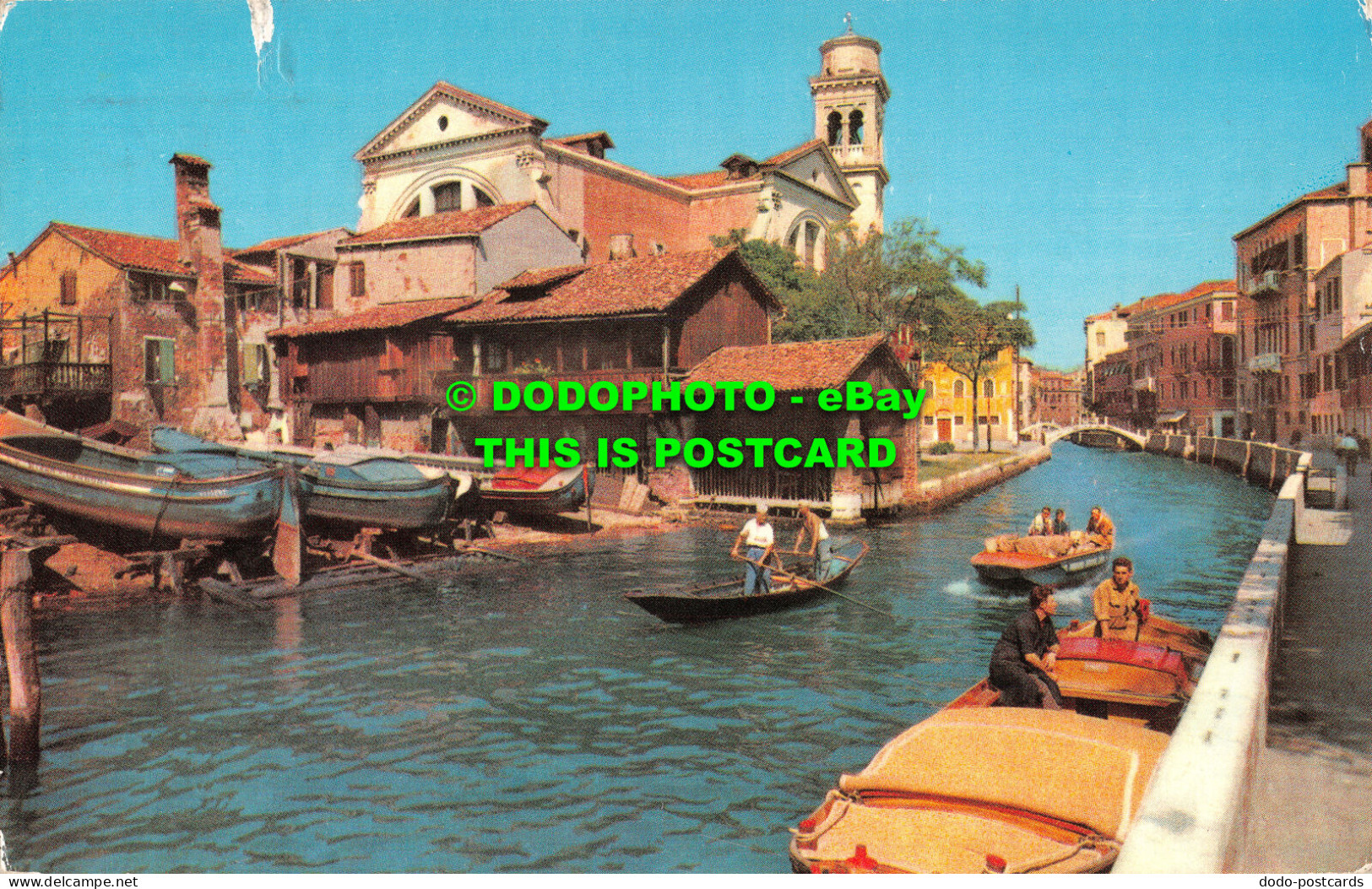 R522392 Venezia. Boat Yard S. Travaso. Elle Gi - Welt