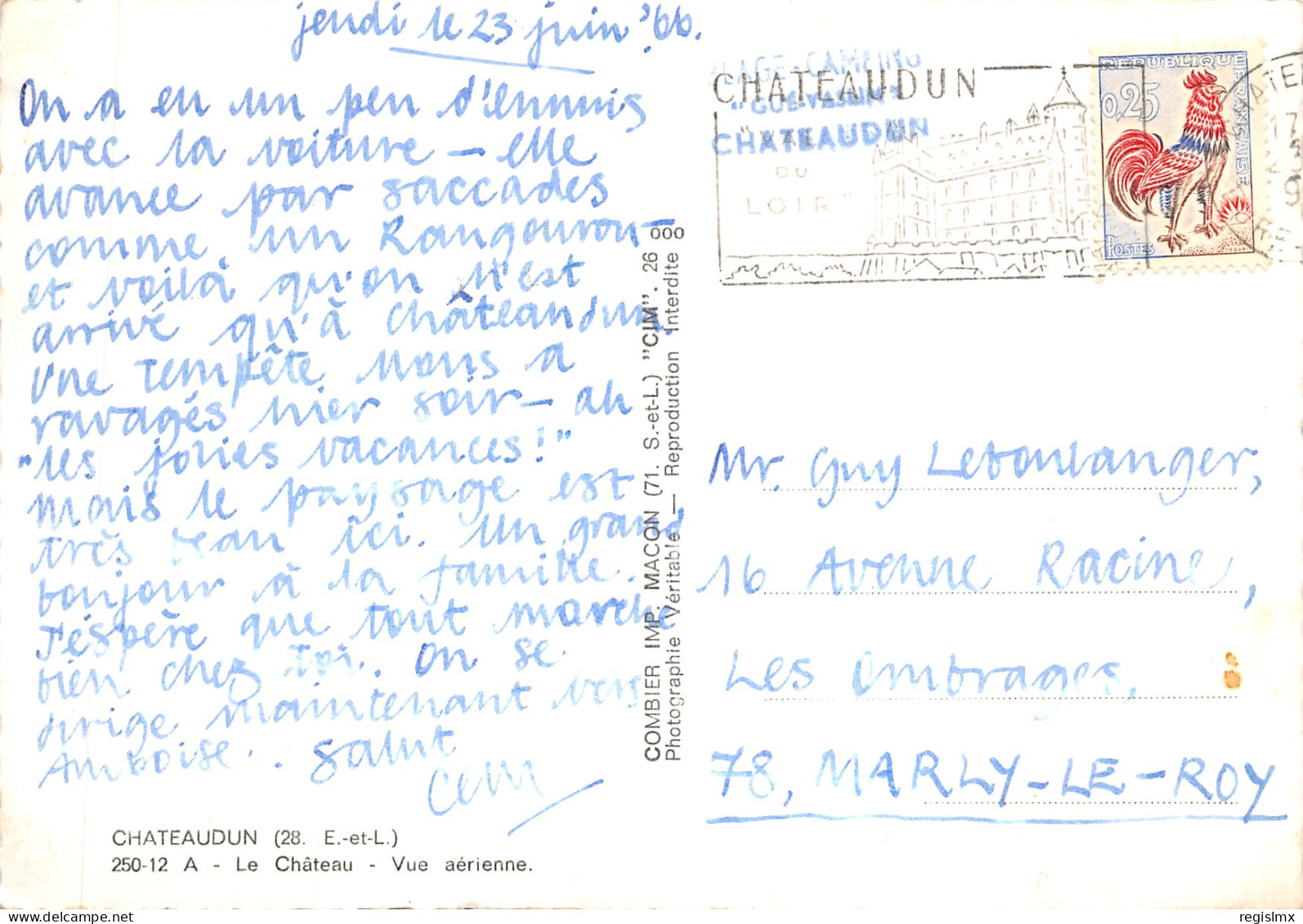 28-CHATEAUDUN-LE CHATEAU-N°527-D/0325 - Chateaudun