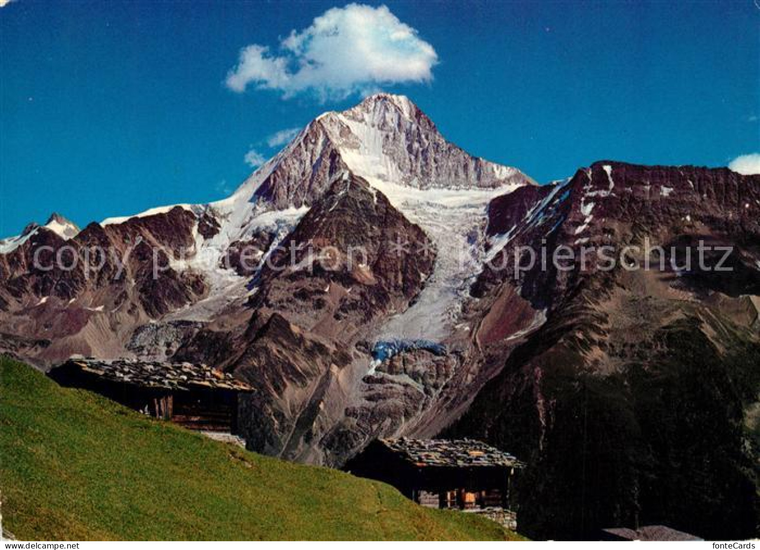 13305912 Loetschental Alphuetten Bietschhorn Loetschental - Sonstige & Ohne Zuordnung