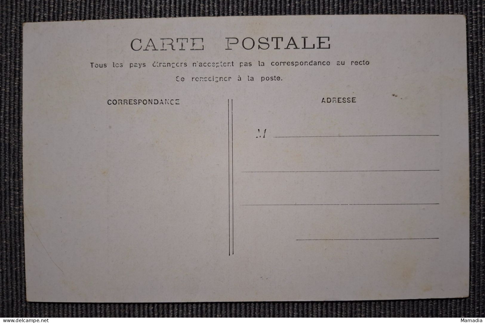 CARTE POSTALE ANCIENNE CYCLE VELO SERIE "MADEMOISELLE ECOUTEZ-MOI DONC" N°4 / 6 - Paare