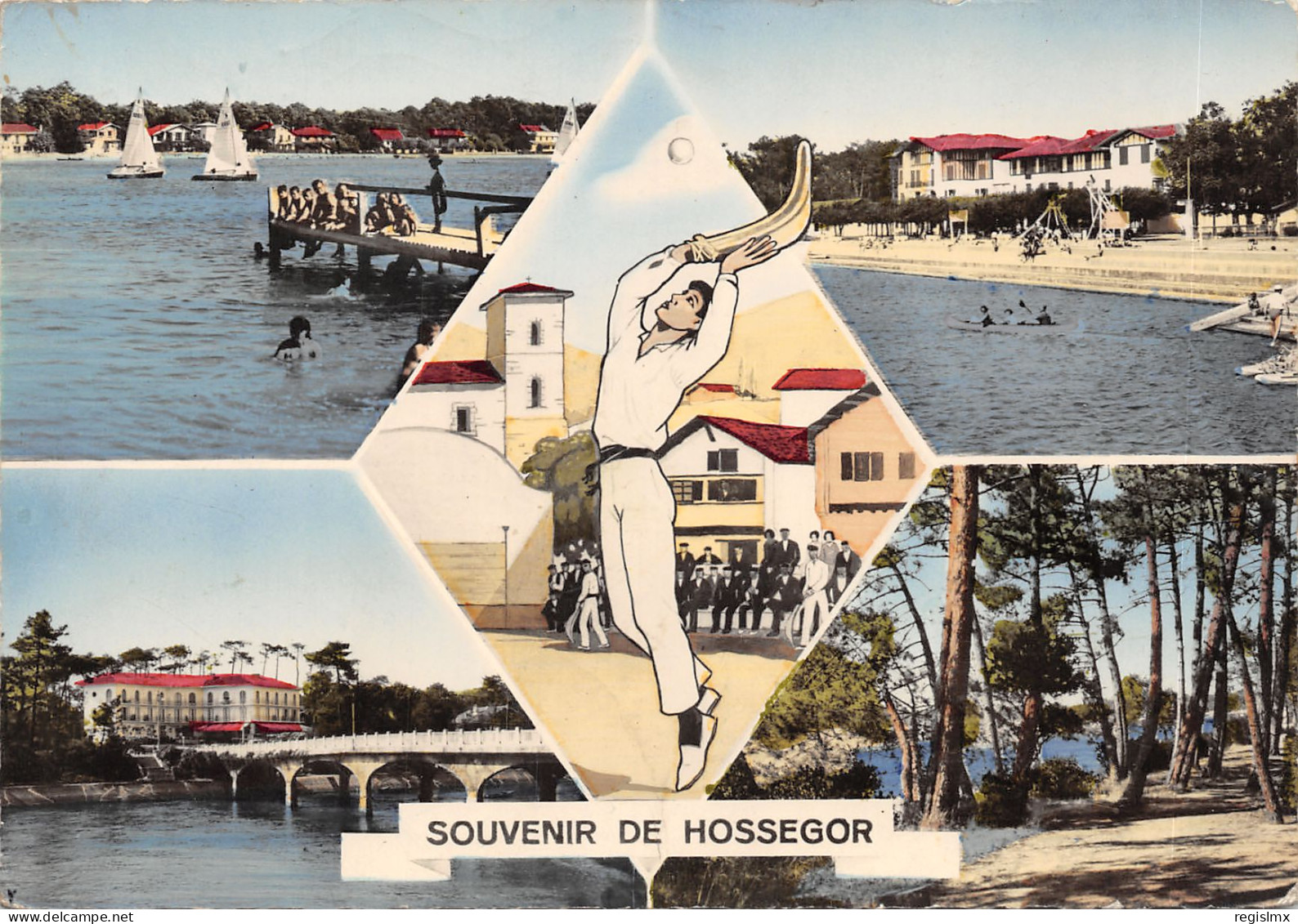 40-HOSSEGOR-N°529-C/0055 - Hossegor