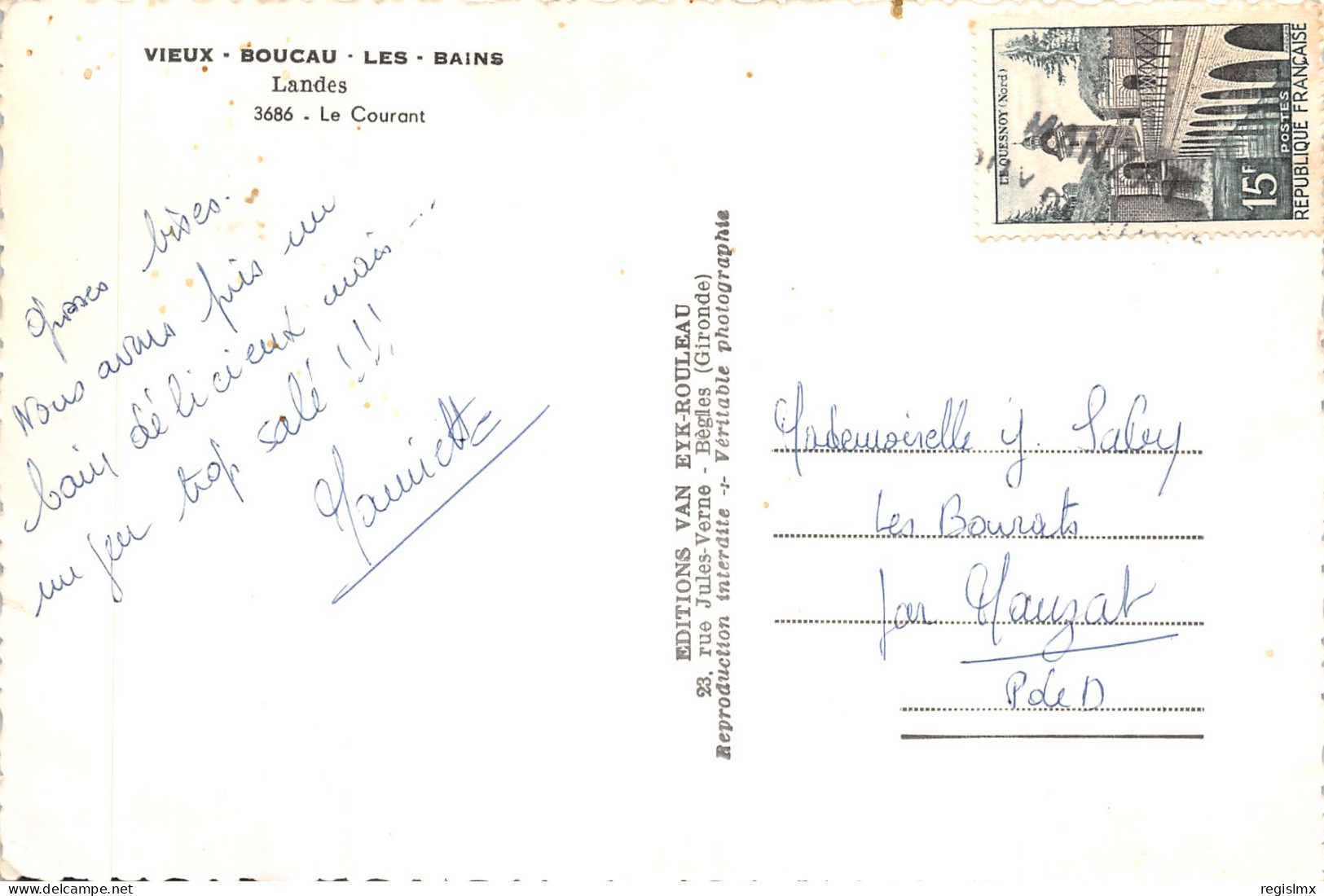 40-VIEUX BOUCAU LES BAINS-N°529-B/0287 - Vieux Boucau